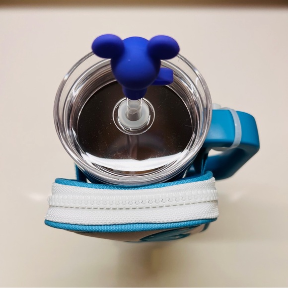 NEW Disney Mickey Balloons 30oz Insulated Stainless Steel Tumbler & Zip Case ๐๐๐ - Picture 6 of 15
